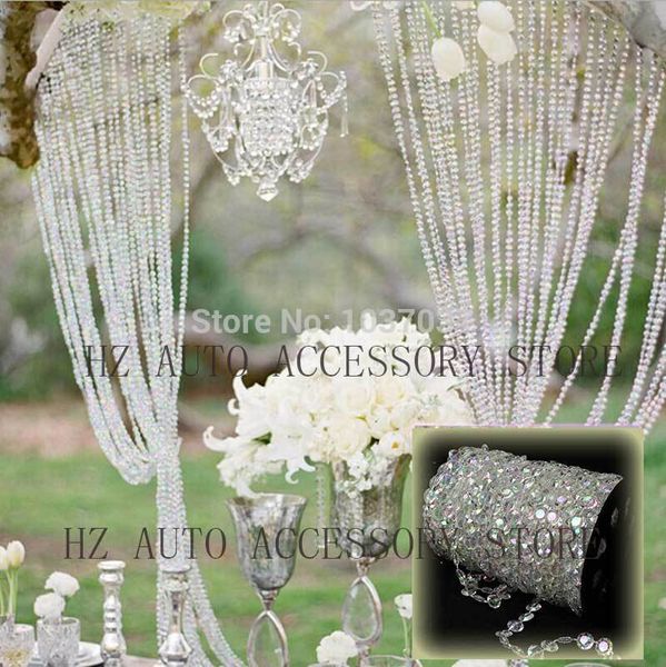 30m diy iridescent garland diamond acrylic crystal beads strand shimmer wedding decoration wedding centerpieces
30m diy iridescent garland diamond acrylic crystal beads strand shimmer wedding decoration wedding centerpieces