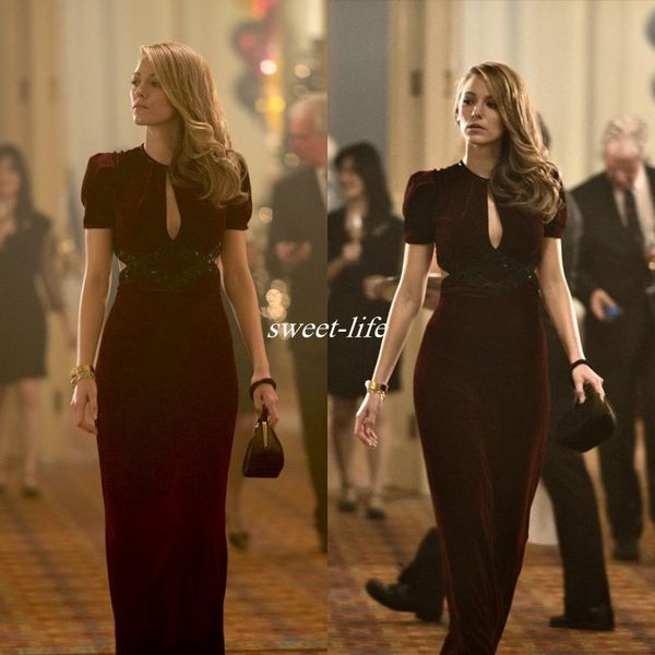 Beautiful Blake Lively Dresses Age of Adaline Film Sheath Sexy V Neck Short Sleeve Keyhole Neck 2016 Long Formal Dresses Party Evening Gowns
Beautiful Blake Lively Dresses Age of Adaline Film Sheath Sexy V Neck Short Sleeve Keyhole Neck 2016 Long Formal Dresses Party Evening Gowns
