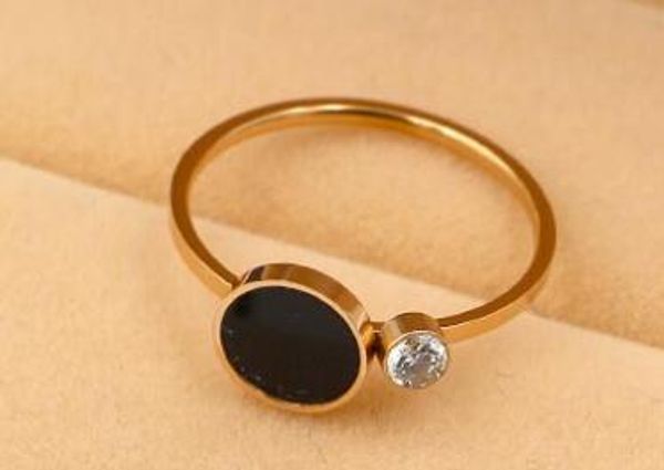 new fashion single diamond black ring index finger ring wild tide female titanium steel plated 18k rose gold jewelry, Golden;silver
new fashion single diamond black ring index finger ring wild tide female titanium steel plated 18k rose gold jewelry, Golden;silver