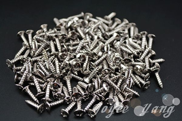 lots of 100pcs chrome guitar pickguard screws for fender strat/tele electric guitar bass wholesales
lots of 100pcs chrome guitar pickguard screws for fender strat/tele electric guitar bass wholesales