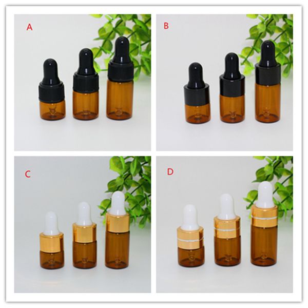 1000pcs/lot 1ml 2ml 3ml amber dropper mini glass bottles for essential oil display vials small perfume portable containers for sale
1000pcs/lot 1ml 2ml 3ml amber dropper mini glass bottles for essential oil display vials small perfume portable containers for sale