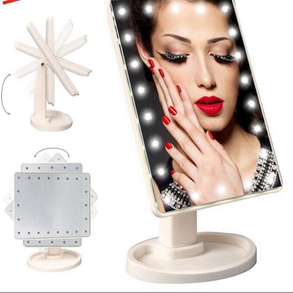 360 degree rotation touch screen make up led mirror cosmetic folding portable compact pocket with 22/16 led lights makeup mirror
360 degree rotation touch screen make up led mirror cosmetic folding portable compact pocket with 22/16 led lights makeup mirror