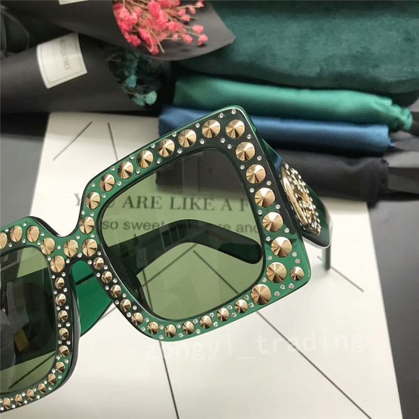 0145 frame quality 0145s sunglasses large elegant built-in designer special case circular with frame lens come with rivets aufws, White;black
0145 frame quality 0145s sunglasses large elegant built-in designer special case circular with frame lens come with rivets aufws, White;black