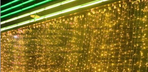 10m X 1m 448led Curtain Lights Wedding Background Light Curtain Lamps Fairy Christmas Lights Festival Led Garden