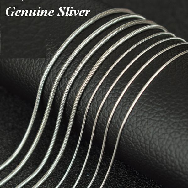 new necklace genuine 925 sterling silver chain accessories for women men fine jewelry 100% s925 silver 40cm 45cm bling chains acc052
new necklace genuine 925 sterling silver chain accessories for women men fine jewelry 100% s925 silver 40cm 45cm bling chains acc052