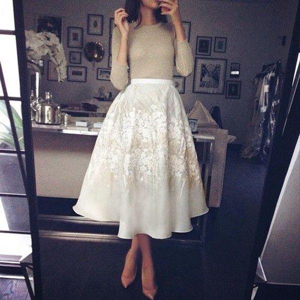 new lace applique bead sequins a-line formal evening dresses high neck long sleeve tea length prom dress party gowns vestidos chic, Black;red
new lace applique bead sequins a-line formal evening dresses high neck long sleeve tea length prom dress party gowns vestidos chic, Black;red