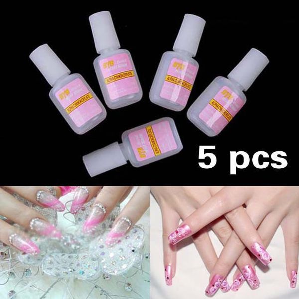 wholesale-5 x 10g pink nail gel fast drying nail glue beauty false art decorate tips acrylic glue t#3t, Red;pink
wholesale-5 x 10g pink nail gel fast drying nail glue beauty false art decorate tips acrylic glue t#3t, Red;pink