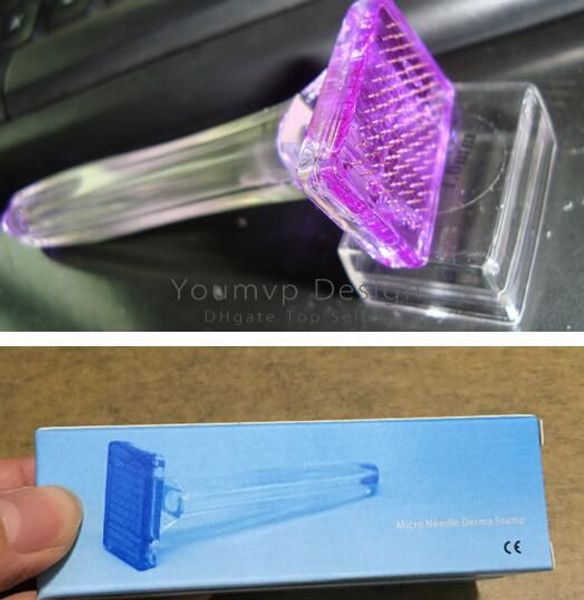 80 needles microneedle roller cosmetic needling instrument for face microneedle stamp for skin care 
80 needles microneedle roller cosmetic needling instrument for face microneedle stamp for skin care