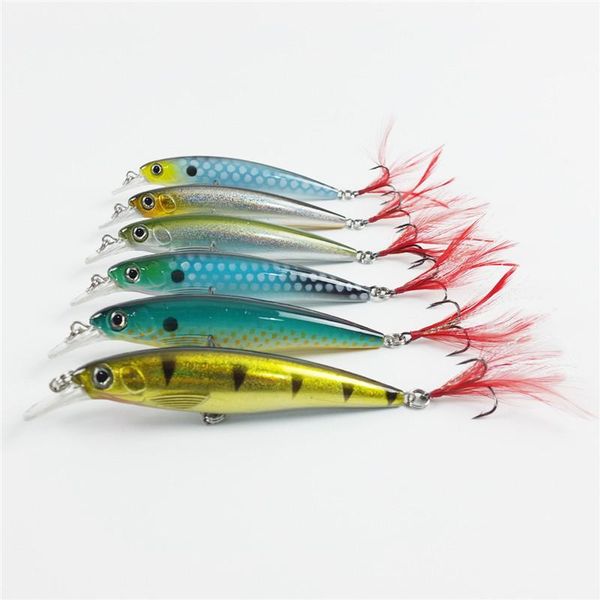 new plastic crankbaits fishing hooks with feather 11cm 14g 3d eyes hard lures wobbler crank bait
new plastic crankbaits fishing hooks with feather 11cm 14g 3d eyes hard lures wobbler crank bait