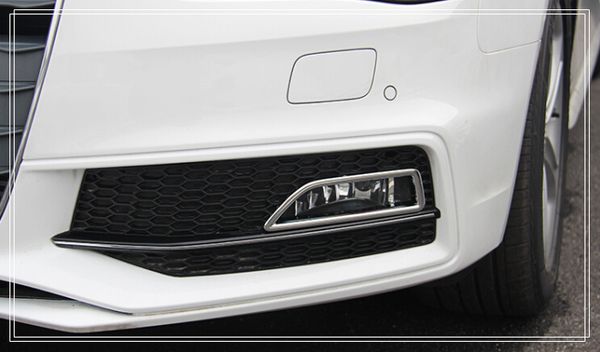 abs chrome 2pcs front fog lamp cover,fog light trim for audi a4l 2014 
abs chrome 2pcs front fog lamp cover,fog light trim for audi a4l 2014