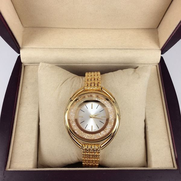 wholesale luxury gold women watch fashion lady dress watch with running diamond model women watch famous relojes de marca mujer, Slivery;brown
wholesale luxury gold women watch fashion lady dress watch with running diamond model women watch famous relojes de marca mujer, Slivery;brown