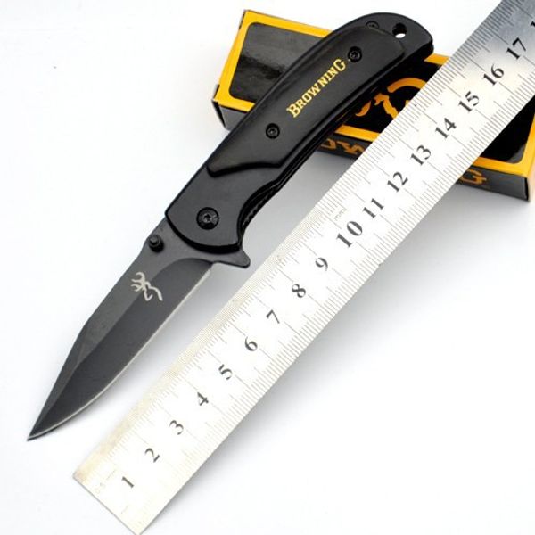 Free shipping Browning 338 Black/silver Small Falcon 440 57HRC Blade Folding knife Hunting Fighting Knives best gift 712L
Free shipping Browning 338 Black/silver Small Falcon 440 57HRC Blade Folding knife Hunting Fighting Knives best gift 712L