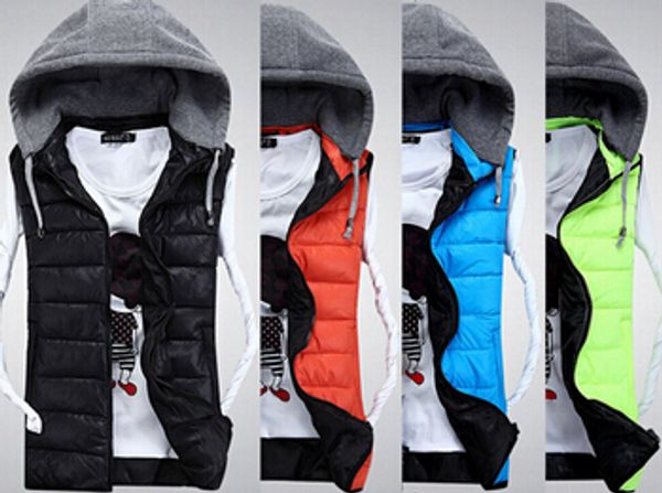 fall-new arrival winter and antumn casual cotton men/women vest latest style fashion warm hooded thick jacket 4 color ing, Black;white
fall-new arrival winter and antumn casual cotton men/women vest latest style fashion warm hooded thick jacket 4 color ing, Black;white