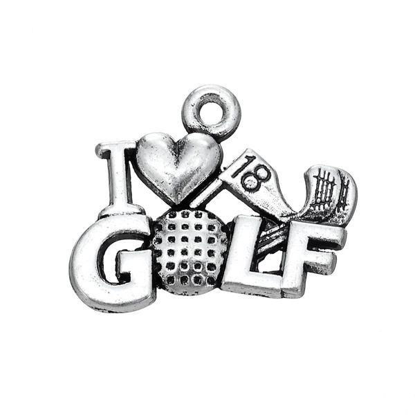 new fashion easy to diy 30pcs metal golf ball i love golf accessory charm jewelry jewelry making fit for necklace or bracelet, Bronze;silver
new fashion easy to diy 30pcs metal golf ball i love golf accessory charm jewelry jewelry making fit for necklace or bracelet, Bronze;silver