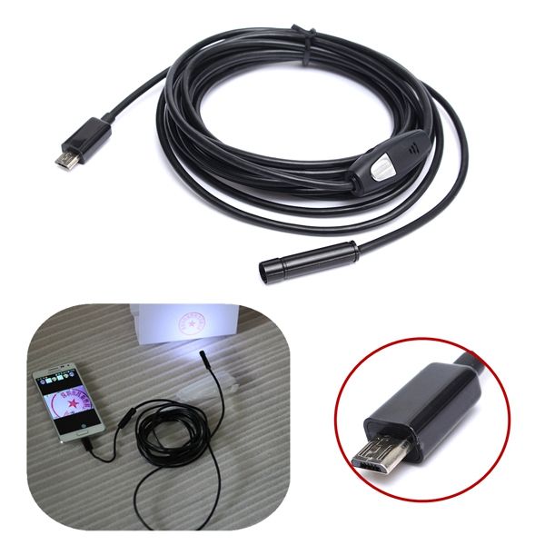 1.3mp waterproof usb endoscope inspection cameras 5.5mm 7mm 5m 10m borescope snake tube with 6-leds for android phone & computer
1.3mp waterproof usb endoscope inspection cameras 5.5mm 7mm 5m 10m borescope snake tube with 6-leds for android phone & computer