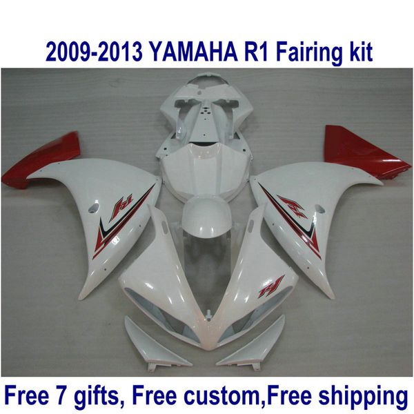 7 gifts plastic fairing kit for yamaha r1 2009-2011 2012 2013 red white bodykits yzf r1 fairings set 09-13 ha9
7 gifts plastic fairing kit for yamaha r1 2009-2011 2012 2013 red white bodykits yzf r1 fairings set 09-13 ha9