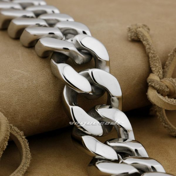 20" ~ 36" huge & heavy 316l stainless steel mens biker rocker necklace 5d006n, Silver
20" ~ 36" huge & heavy 316l stainless steel mens biker rocker necklace 5d006n, Silver