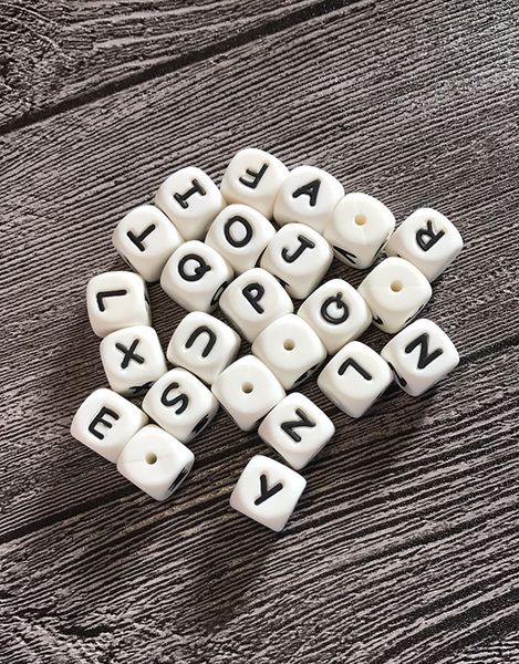 100PCS Silicone Alphabet Beads 12mm BPA Free Food Grade Letters Chewing Beads for Teething Necklace DIY Chewelry Baby Teethers
100PCS Silicone Alphabet Beads 12mm BPA Free Food Grade Letters Chewing Beads for Teething Necklace DIY Chewelry Baby Teethers