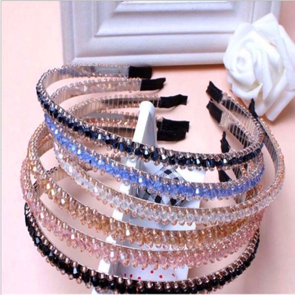 2016 korean new beading crystal girl women headband 3 rows beads hairbands fashion headwear hair accessories, Silver
2016 korean new beading crystal girl women headband 3 rows beads hairbands fashion headwear hair accessories, Silver