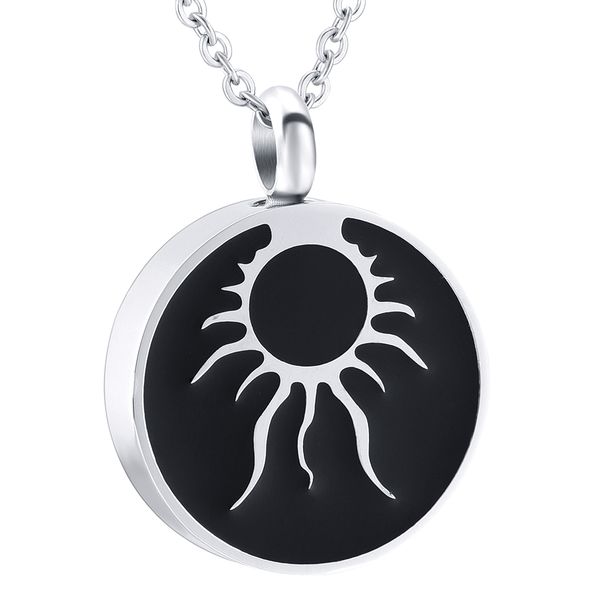 8397 eye of sun cremation urn neckalce for ashes memorial jewelry pet urn keepsake funeral jewelry 20'' link chain cremation neckl, Silver
8397 eye of sun cremation urn neckalce for ashes memorial jewelry pet urn keepsake funeral jewelry 20'' link chain cremation neckl, Silver