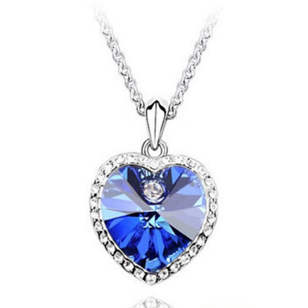 Fashion Heart Pendant Necklace Austrian Crystal Chain Necklace swarovski elements jewelry cheap necklace For Women 8084
Fashion Heart Pendant Necklace Austrian Crystal Chain Necklace swarovski elements jewelry cheap necklace For Women 8084