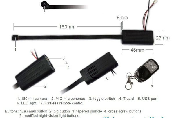 t186 full hd 1080p module pinhole cameras with remote control button camera dvr home security cctv camcorders 10pcs/lot
t186 full hd 1080p module pinhole cameras with remote control button camera dvr home security cctv camcorders 10pcs/lot