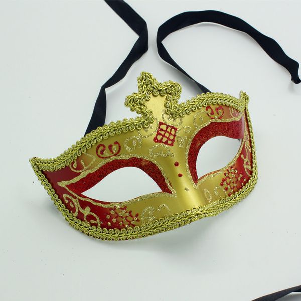 Festival Color Princess Party Mask Gold Lace Venetian Masquerade Ball Lady Cosplay Mask Halloween Decoration SD927
Festival Color Princess Party Mask Gold Lace Venetian Masquerade Ball Lady Cosplay Mask Halloween Decoration SD927
