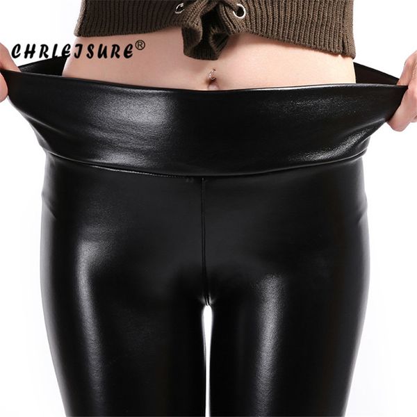 wholesale-chrleisure 5xl plus size velvet leather legging warm winter women faux leather leggin long high waist slim legging women, Black
wholesale-chrleisure 5xl plus size velvet leather legging warm winter women faux leather leggin long high waist slim legging women, Black