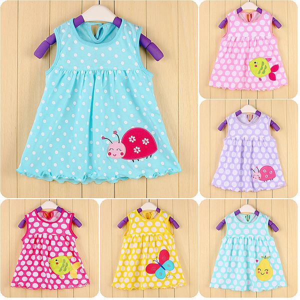 Божья коровка Платья в горошек 0-2лет Девочки одеваются Pettiskirt Блузки без рукавов д
Божья коровка Платья в горошек 0-2лет Девочки одеваются Pettiskirt Блузки без рукавов д
