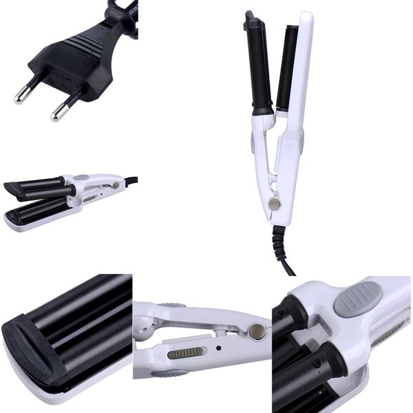 new portable hair styling three barrel splint curling crimper tongs waver curler beauty monofunctional mini hair curler roller
new portable hair styling three barrel splint curling crimper tongs waver curler beauty monofunctional mini hair curler roller