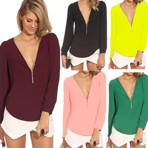 fashion summer t-shirts tees womens plus size long sleeve loose v-neck solid color chiffon t-shirts vestidos casual t-shirts b54, White
fashion summer t-shirts tees womens plus size long sleeve loose v-neck solid color chiffon t-shirts vestidos casual t-shirts b54, White