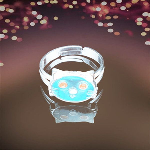 mood ring wholesale and retail the magic color change ring jewelry lovely cat band ring, Silver
mood ring wholesale and retail the magic color change ring jewelry lovely cat band ring, Silver