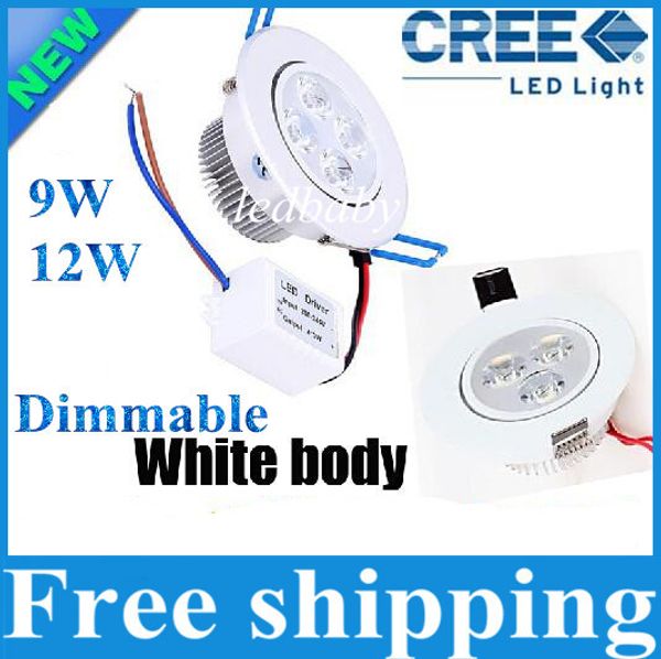 белое тело сид dimmable 9w 12w сид downlights наивысшая мощность сид downlights утопленные потолочные освещения ac 110-240v cri85 с электроп
белое тело сид dimmable 9w 12w сид downlights наивысшая мощность сид downlights утопленные потолочные освещения ac 110-240v cri85 с электроп