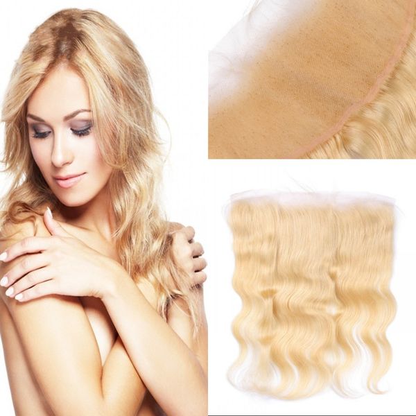 blonde lace frontal with baby hair mongolian human hair body wave 613 frontal closure 13x4 fdshine, Black;brown 
blonde lace frontal with baby hair mongolian human hair body wave 613 frontal closure 13x4 fdshine, Black;brown
