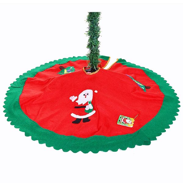 wholesale- dhdl-decoracion navidad christmas decorations for home 2016 straight edge 90cm non-woven christmas tree skirt aprons
wholesale- dhdl-decoracion navidad christmas decorations for home 2016 straight edge 90cm non-woven christmas tree skirt aprons
