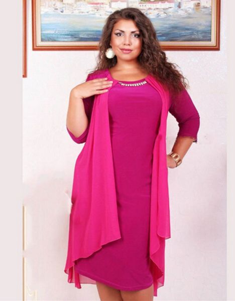 spring -3xl plus-size women 5xl sleeve false solid half product female casual 4xl 6xl new one-piece festa dress kbogi, Black
spring -3xl plus-size women 5xl sleeve false solid half product female casual 4xl 6xl new one-piece festa dress kbogi, Black