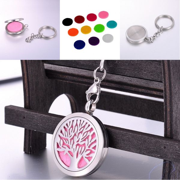 Fashion Unisex Silver Tree of Life Essential Oil Diffuser Aroma Key Ring Aromatherapy Perfume Accessories Christmas Gift D247S
Fashion Unisex Silver Tree of Life Essential Oil Diffuser Aroma Key Ring Aromatherapy Perfume Accessories Christmas Gift D247S