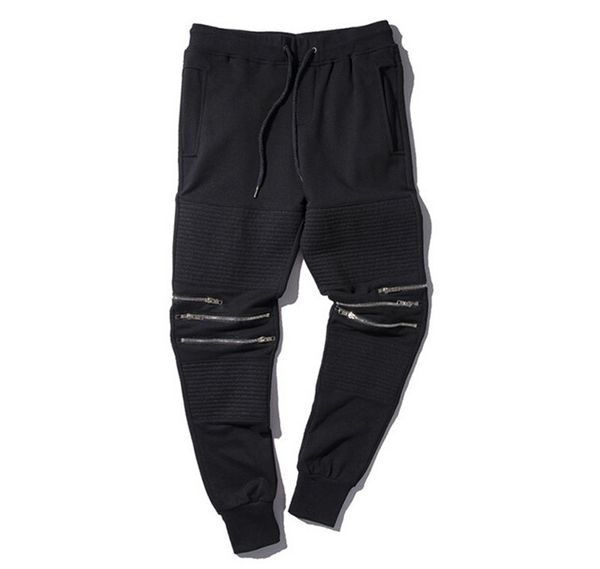 wholesale-streetwear black joggers knee zipper pleated hip hop sweatpants for men casual biker jogging pants men skateboard pants q1455
wholesale-streetwear black joggers knee zipper pleated hip hop sweatpants for men casual biker jogging pants men skateboard pants q1455
