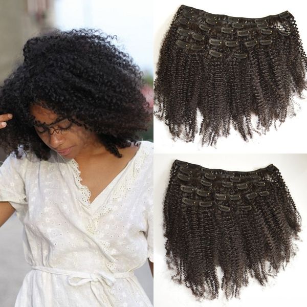 clip in human hair extensions 8pcs lot mongolian kinky curly hair weaves 8-24inch g-easy, Black;brown
clip in human hair extensions 8pcs lot mongolian kinky curly hair weaves 8-24inch g-easy, Black;brown