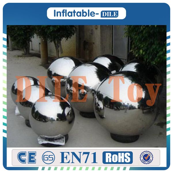 1.5m Diameter Pvc Inflatable Mirror Ball /decorative Ball Used For Storefront Or Square Advertising Campaign Or Decoration