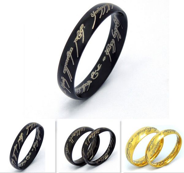 316l stainless steel ring ancient legend hobbit lord of the rings charm titanium steel couple rings black/silver/gold 4mm women 6mm men
316l stainless steel ring ancient legend hobbit lord of the rings charm titanium steel couple rings black/silver/gold 4mm women 6mm men