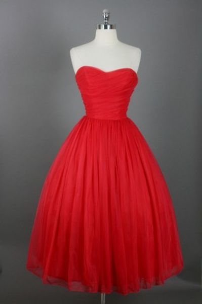 vintage 1950's style red prom homecoming dresses 2017 real image sweetheart tulle tea length short party dress graduation gown, Blue;pink
vintage 1950's style red prom homecoming dresses 2017 real image sweetheart tulle tea length short party dress graduation gown, Blue;pink