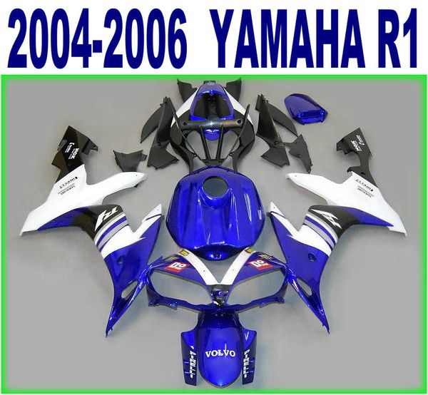 100% injection molding fairings set for yamaha 2004 2005 2006 yzf r1 blue white black fairing kit 04-06 yzf-r1 bodykits ry37
100% injection molding fairings set for yamaha 2004 2005 2006 yzf r1 blue white black fairing kit 04-06 yzf-r1 bodykits ry37