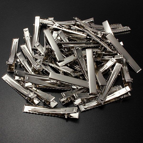 wholesale- 50pcs 55mm hair clips hair accessories barrette silver crocodile alligator clips findings
wholesale- 50pcs 55mm hair clips hair accessories barrette silver crocodile alligator clips findings
