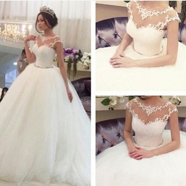 2020 новый vestidos де novia arabic said mhamad свадебные платья sheer jewel шеи cap рукава аппликация свадебные платья длинные 344, White
2020 новый vestidos де novia arabic said mhamad свадебные платья sheer jewel шеи cap рукава аппликация свадебные платья длинные 344, White