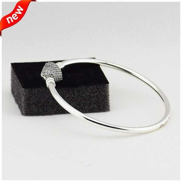 summer style 925-sterling-silver heart bangles with clear cz bracelets for women fits european famous brand jewelry accessories, Golden;silver
summer style 925-sterling-silver heart bangles with clear cz bracelets for women fits european famous brand jewelry accessories, Golden;silver