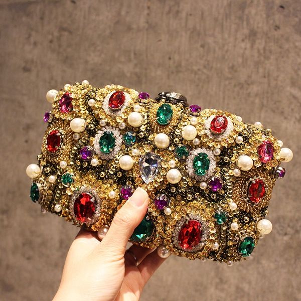 colored bridal hand bags rhinestones sequin bridal handbags for wedding party hand bags purse women bags evening clutch bags bridesmaid, Black
colored bridal hand bags rhinestones sequin bridal handbags for wedding party hand bags purse women bags evening clutch bags bridesmaid, Black