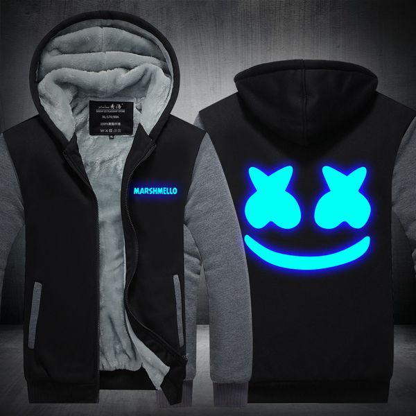 marshmello cashmere hoodie dj skrille new winter thicken fleece cotton zipper casual coat jacket super warm sweatshirt usa eu size plus size, Black
marshmello cashmere hoodie dj skrille new winter thicken fleece cotton zipper casual coat jacket super warm sweatshirt usa eu size plus size, Black