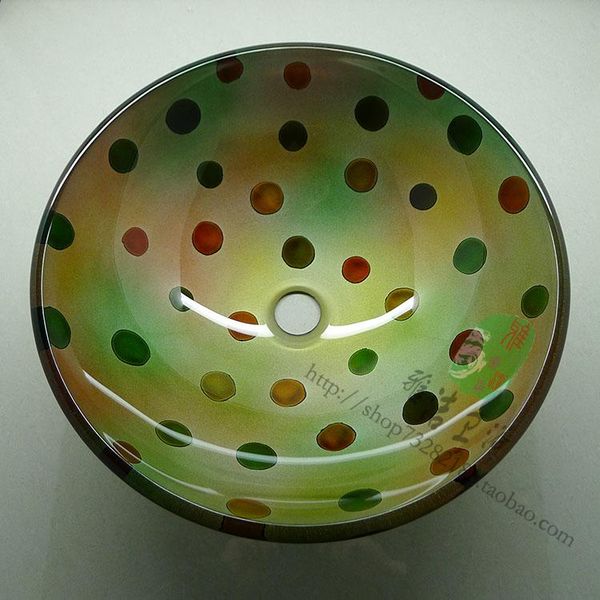 Bathroom Vanity handcraft counter top round basin wash basins cloakroom wash hand shampoo vessel bowl HX025
Bathroom Vanity handcraft counter top round basin wash basins cloakroom wash hand shampoo vessel bowl HX025
