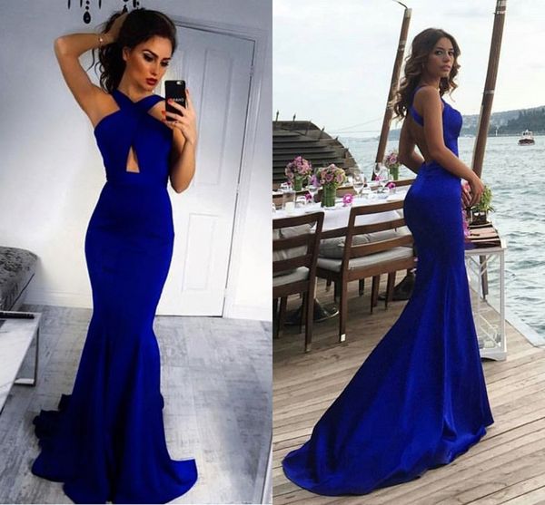 royal blue satin mermaid evening dresses backless mermaid prom dresses formal evening gowns long prom dresses sweep train, Black;red
royal blue satin mermaid evening dresses backless mermaid prom dresses formal evening gowns long prom dresses sweep train, Black;red
